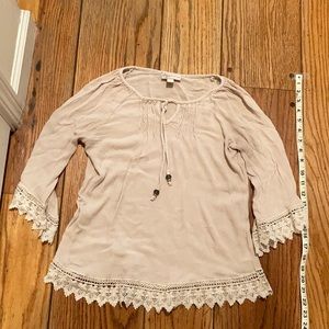 Dress barn beaded blouse